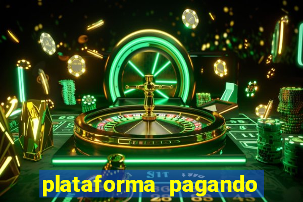 plataforma pagando no cadastro slots